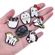Cartoon Teeth Series Shoe Charms For PVC Shoes | https://www.bestnamebadges.com