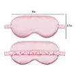 Multicolor Soft Elastic Sleep Silk Eye Mask | https://www.bestnamebadges.com