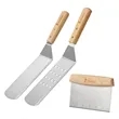 Deluxe Grilling Scraper & Flippers Set | https://www.bestnamebadges.com