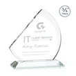 Nantucket Award - Clear | https://www.bestnamebadges.com