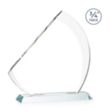 Nantucket Award - Clear | https://www.bestnamebadges.com