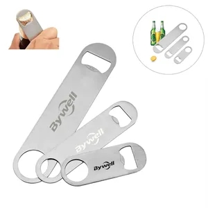 Flat Bottle Opener for Bartender