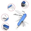 11 in1 Field Multi Tool Keychain Pocket Knife | https://www.bestnamebadges.com