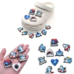 Cartoon Shark PVC Shoes Charms