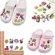 Creative Cartoon Food PVC Shoes Charms | https://www.bestnamebadges.com