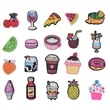 Creative Cartoon Food PVC Shoes Charms | https://www.bestnamebadges.com