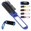 Mini Travel Folding Hairbrush | https://www.bestnamebadges.com