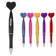 Heart Shaped Ballpoint Pen | https://www.bestnamebadges.com