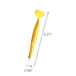Heart Shaped Ballpoint Pen | https://www.bestnamebadges.com