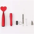 Heart Shaped Ballpoint Pen | https://www.bestnamebadges.com