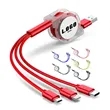 3-in-1 Multifunctional Retractable Charging Cable | https://www.bestnamebadges.com