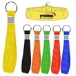 Custom Branded Silicone Keychain Wristband | https://www.bestnamebadges.com