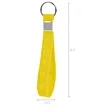 Custom Branded Silicone Keychain Wristband | https://www.bestnamebadges.com