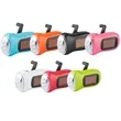 Hand Mini Crank Light Solar Power LED Flashlight | https://www.bestnamebadges.com