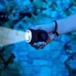 Hand Mini Crank Light Solar Power LED Flashlight | https://www.bestnamebadges.com