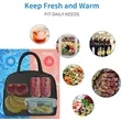 Reusable Insulated Lunch Tote Bag | https://www.bestnamebadges.com