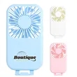 Mini Portable Pocket Fan | https://www.bestnamebadges.com