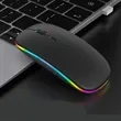 Rechargeable Wireless  LED Mouse | https://www.bestnamebadges.com