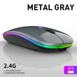 Rechargeable Wireless  LED Mouse | https://www.bestnamebadges.com