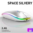 Rechargeable Wireless  LED Mouse | https://www.bestnamebadges.com