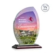 Wichita VividPrint™ Award - Rosewood | https://www.bestnamebadges.com