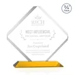 Toulon Award - Amber | https://www.bestnamebadges.com