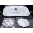 Car Windshield Sun Shade with Storage Pouch | https://www.bestnamebadges.com