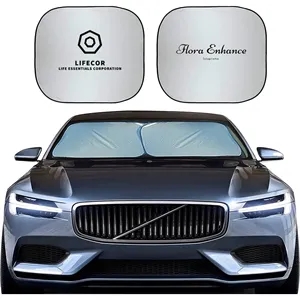 2-Piece Car Windshield Sun Shade