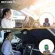 2-Piece Car Windshield Sun Shade | https://www.bestnamebadges.com