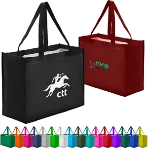 Non-Woven Tote Bag with Gusset & Side Pockets 16
