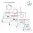 Ambassador VividPrint™ Award on Base - Clear | https://www.bestnamebadges.com