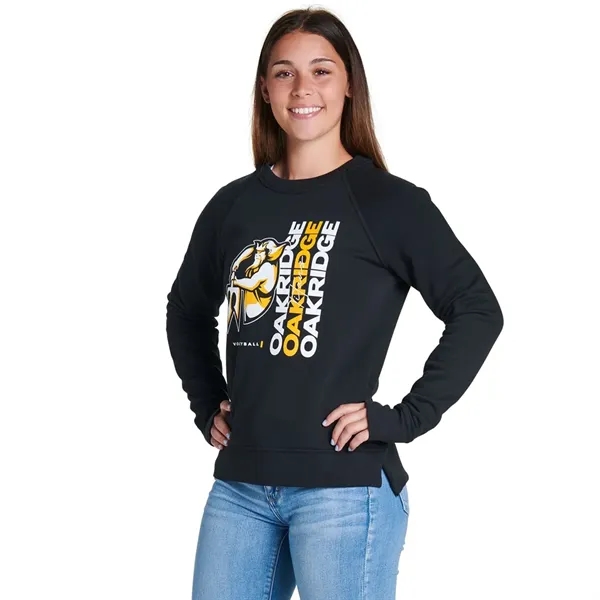 Women's Victory Fleece Split Hem Crew