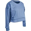 Women's Lineup Fleece Crop Crew | https://www.bestnamebadges.com