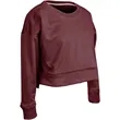 Women's Lineup Fleece Crop Crew | https://www.bestnamebadges.com