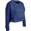 Women's Lineup Fleece Crop Crew | https://www.bestnamebadges.com