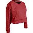 Women's Lineup Fleece Crop Crew | https://www.bestnamebadges.com