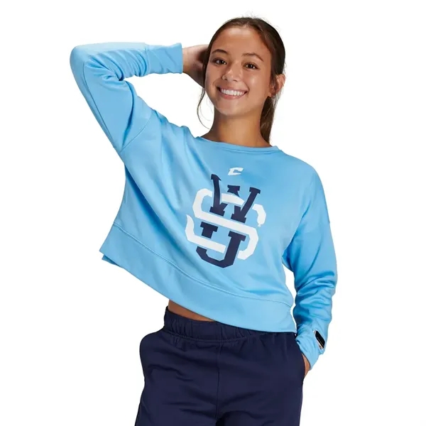 Women's Lineup Fleece Crop Crew