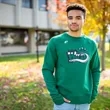 Adult Victory Fleece Split Hem Crew | https://www.bestnamebadges.com