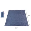 Waterproof Sandproof Beach Blanket | https://www.bestnamebadges.com