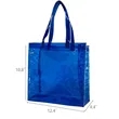 Large Clear PVC Shoulder Handbag | https://www.bestnamebadges.com