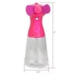 Portable Handheld Misting Fan | https://www.bestnamebadges.com