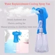 Portable Handheld Misting Fan | https://www.bestnamebadges.com