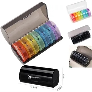 Weekly Pill Organizer 2 Times a Day
