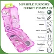Pocket Pill Box Dispenser | https://www.bestnamebadges.com