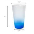 Colored Juice Drinking Glasses | https://www.bestnamebadges.com