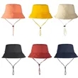 Customizable Solid Color Unisex Bucket Hat | https://www.bestnamebadges.com