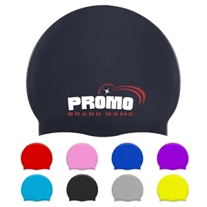 Unisex Adult Swim Caps Elastomeric Cover Ear Protection