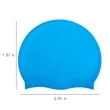 Unisex Adult Swim Caps Elastomeric Cover Ear Protection | https://www.bestnamebadges.com