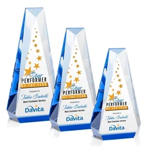 Carmel VividPrint™ Award - Blue | https://www.bestnamebadges.com
