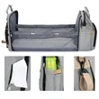 Diaper Bag Backpack Tote W/ Portable Changing  Pad&Station | https://www.bestnamebadges.com